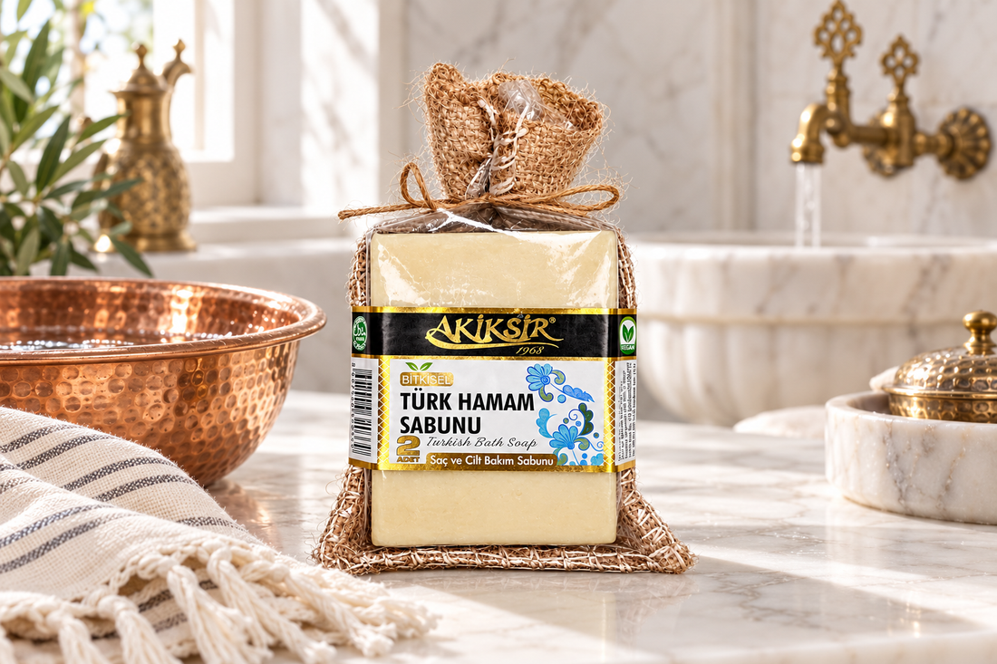 Evde Hamam Keyfi: Türk Hamam Sabunuyla Sade Bir Banyo Rutini
