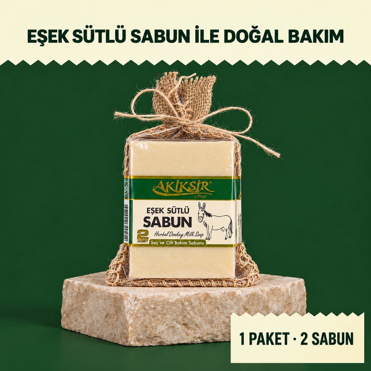 Eşek Sütlü Sabun