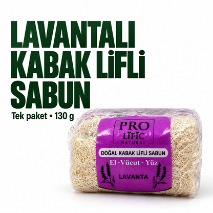 Kabak Lifli Lavantalı Sabun