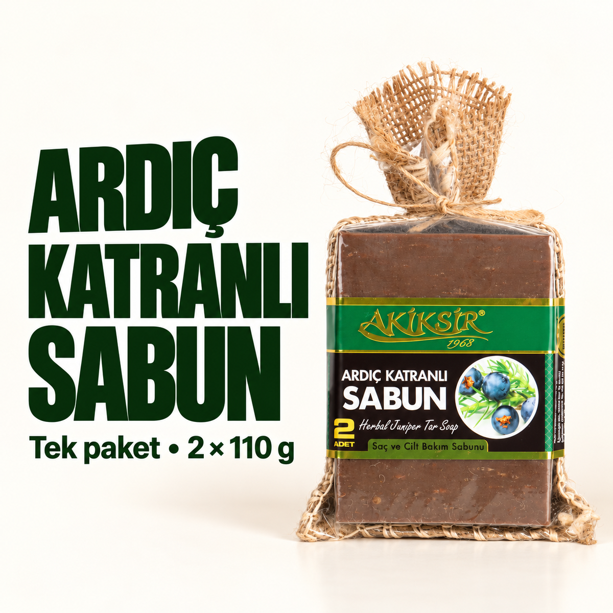 Ardıç Katranlı Sabun
