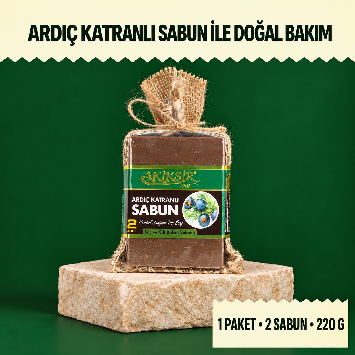 Ardıç Katranlı Sabun