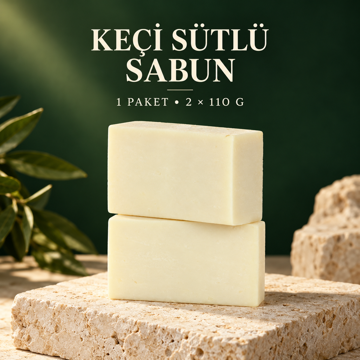 Bitkisel Keçi Sütlü Sabun