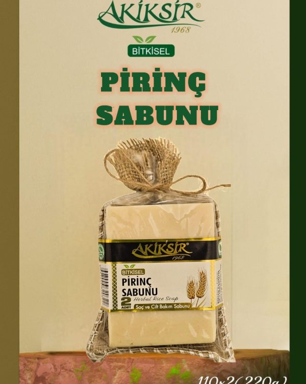 Pirinç sabunu 2x110g (220g) - Görsel 2