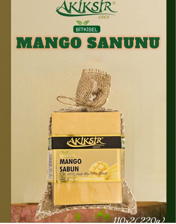 Doğal mango sabunu 2x110g (220g)