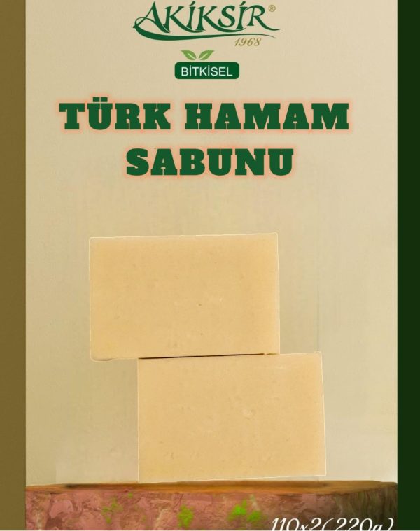 Türk hamam sabunu 2x110g (220g) - Görsel 2