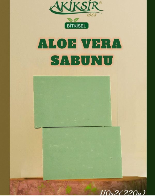 Aloe vera sabunu 2x110g (220g) - Görsel 2